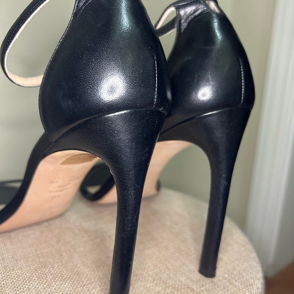 STUART WEITZMAN DANCER 95 SANDAL Black Size 9 1/2 only wore once - Picture 11 of 13